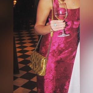 Marc jacobs gold bag $695 8 x 5 chain leather